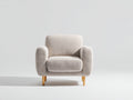 Sessel Stoff 86x80x78 cm - Beige - modernes Design